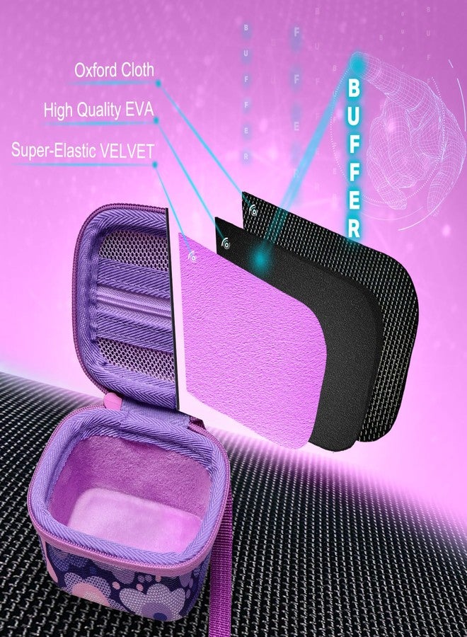 XANAD Carrying Case Compatible with Bitzee Interactive Toy Digital Pet, Protective Storage Holder for Bitzee Virtual Electronic Pets Accessories Purple - Image 3